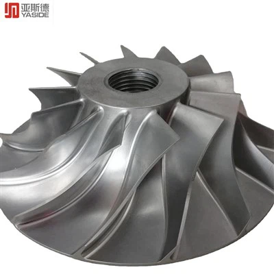 OEM Chustaim Tionscail 5 Ais CNC Pump Impeller